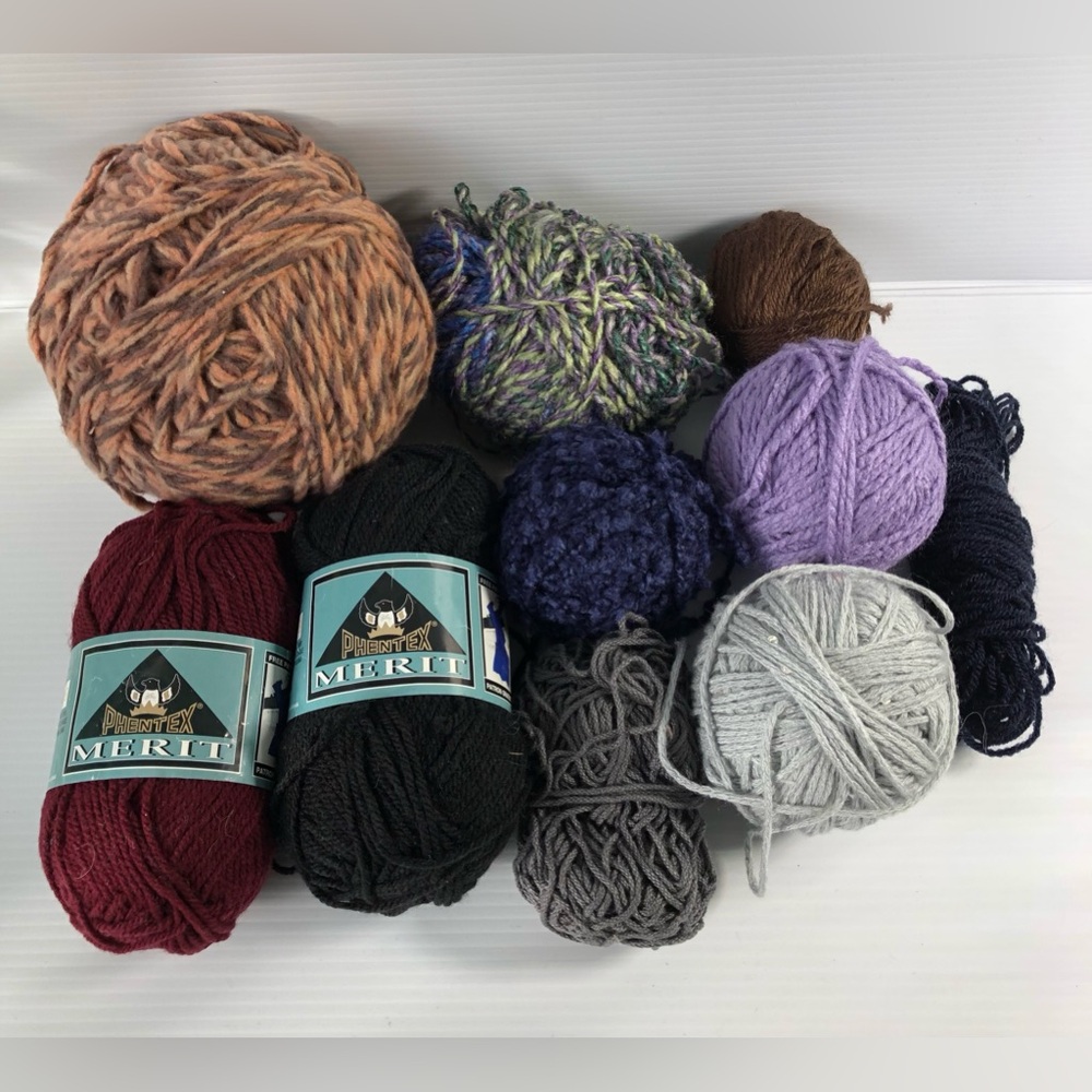 Lot of Mixed Yarn